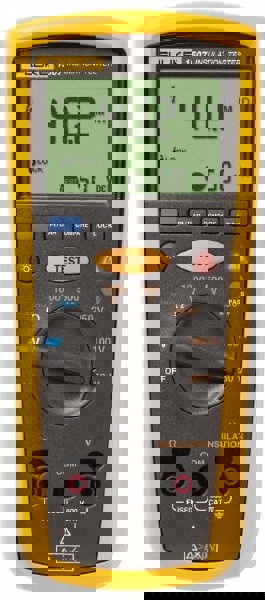 Backlight Display, 10,000 Megohm Electrical Insulation Resistance Tester & Megohmmeter